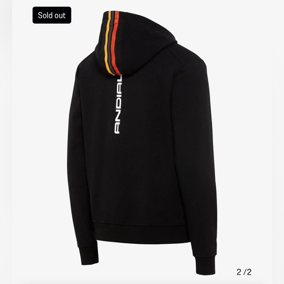 Porsche ANDIAL Logo 935-L Moby Dick Black Cotton Blend Unisex Sweatshirt Medium - Picture 2 of 16